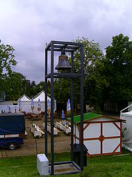 Der Glockenturm fr die Mrchenfestspiele Hanau